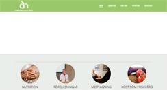 Desktop Screenshot of dietistkonsult.nu